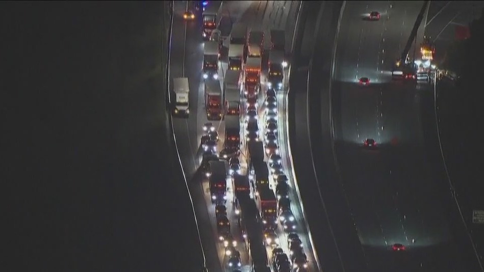 Drivers travel wrong-way on 210 Freeway